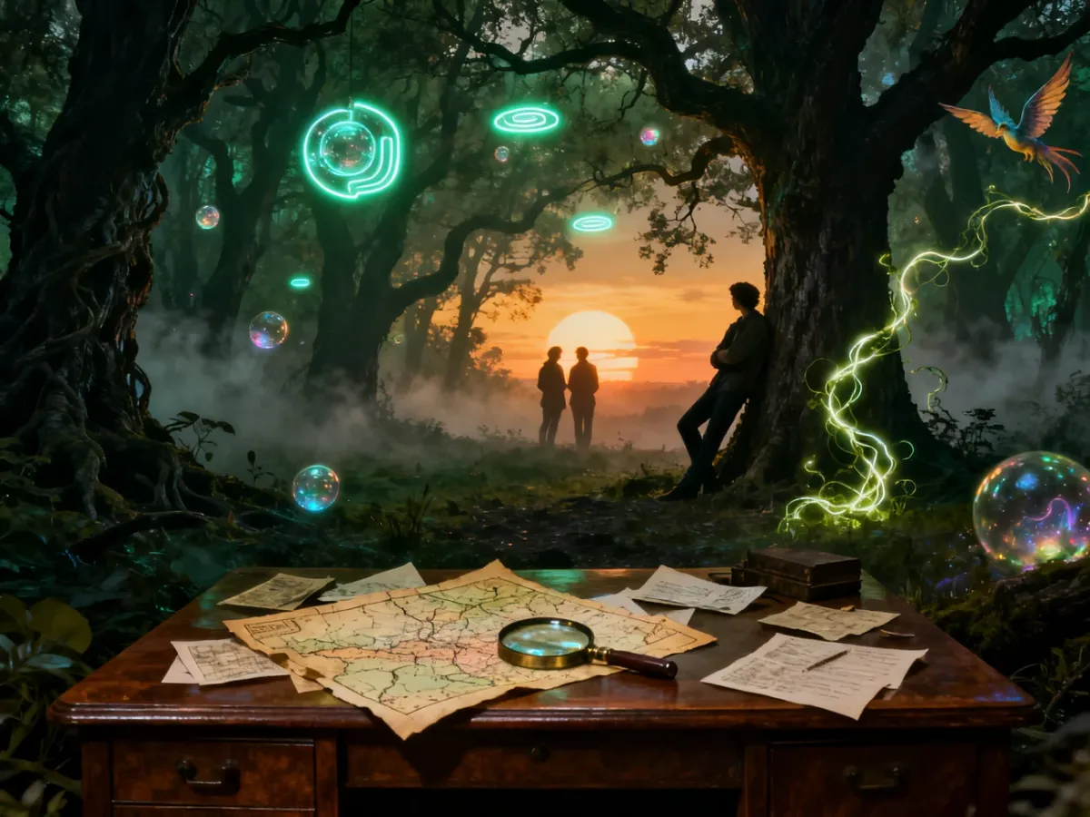Kolaż motywów horroru, kryminału, romansu, science fiction i fantasy